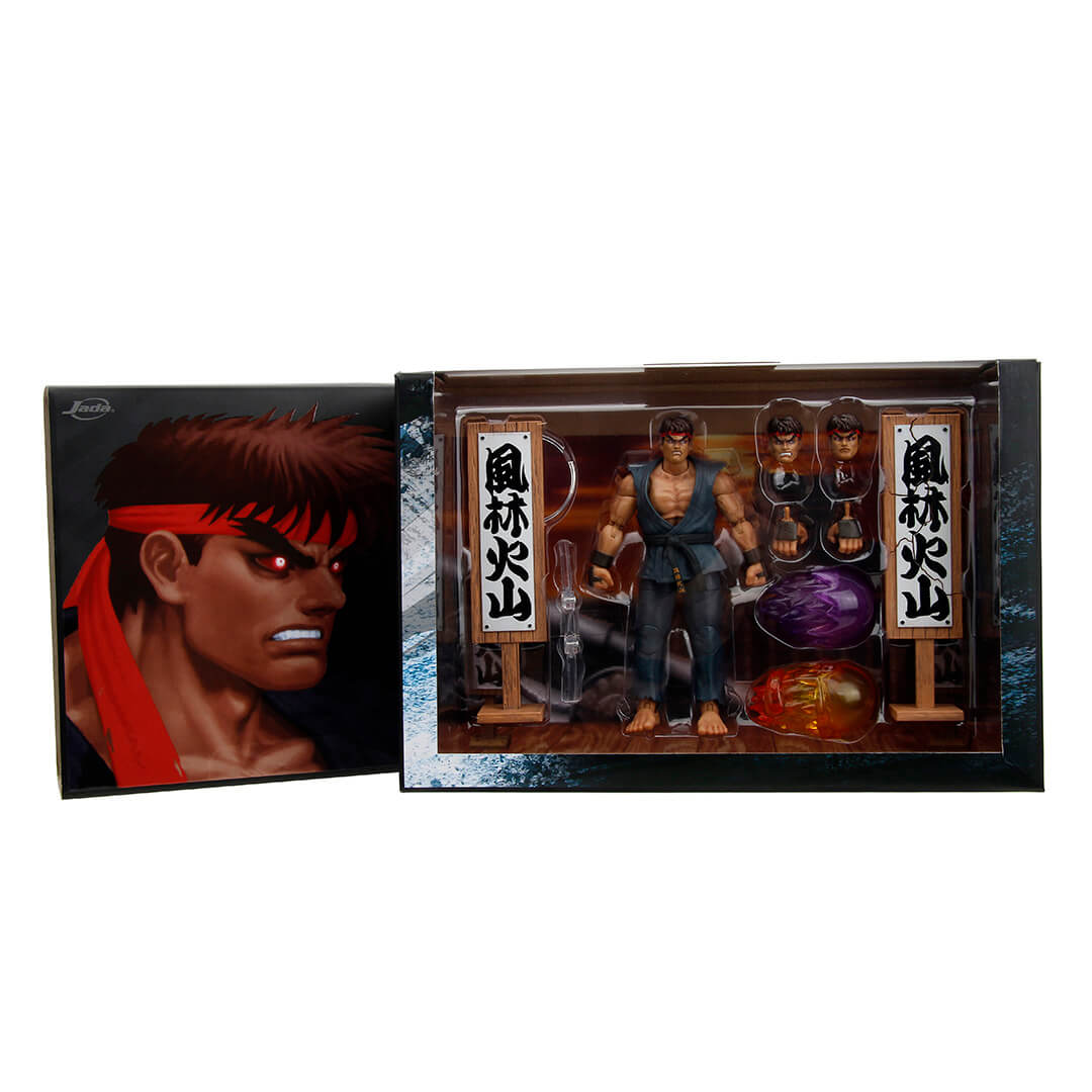 Ultra Street Fighter II Evil Ryu 1/12 Scale Action Figure Deluxe Set (Exclusive)