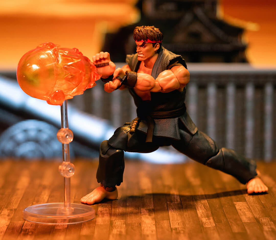 Street Fighter II 6 Ryu Action Figure, Toys for Kids and Adults 