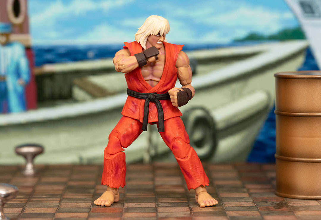 Ultra Street Fighter II Violent Ken 1/12 Scale Action Figure Deluxe Set (Exclusive)