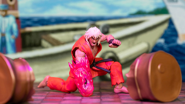 Ultra Street Fighter II Violent Ken 1/12 Scale Action Figure Deluxe Set (Exclusive)