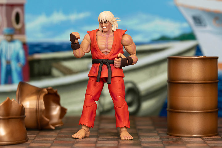 Ultra Street Fighter II Violent Ken 1/12 Scale Action Figure Deluxe Set (Exclusive)