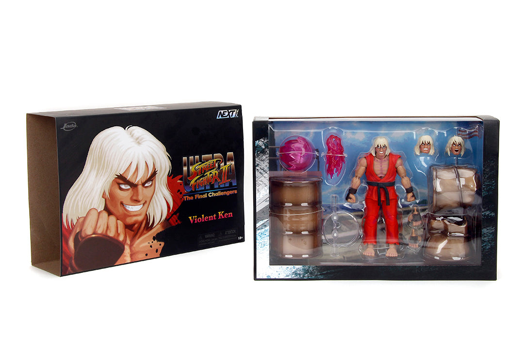 Ultra Street Fighter II Violent Ken 1/12 Scale Action Figure Deluxe Set (Exclusive)