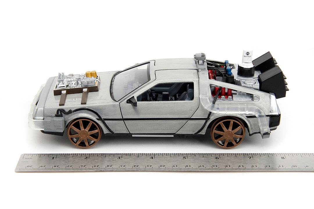 Back to the Future Part III Time Machine (Rail Version), 1:24 Scale Vehicle
