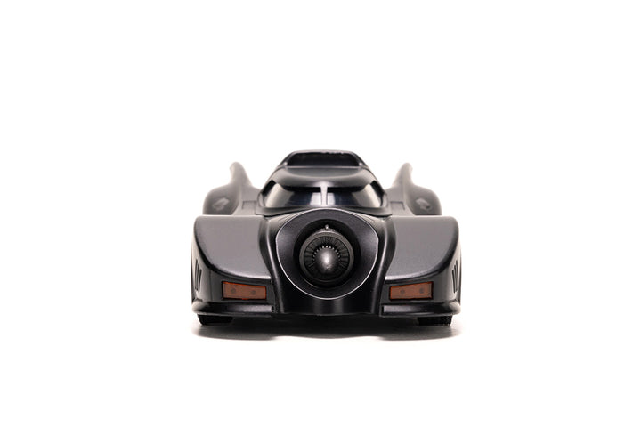 Batman (1989) Batmobile w/ Armor & Batman, 1:24 Scale Vehicle & 2.75" Figure