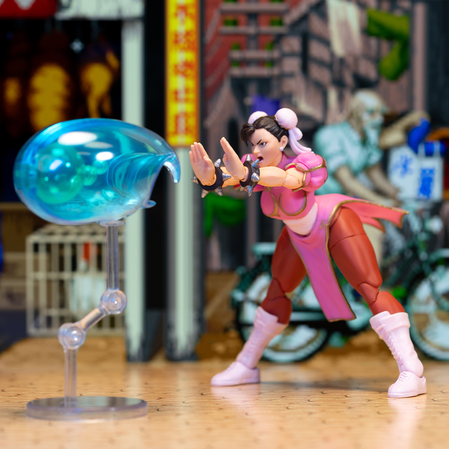 Ultra Street Fighter II Chun-Li 1/12 Scale Action Figure Deluxe Player ...