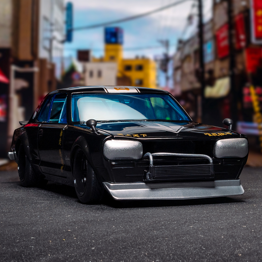 Tokyo Revengers, Mikey & 1971 Nissan Skyline GT-R, 1:24 Scale Vehicle ...