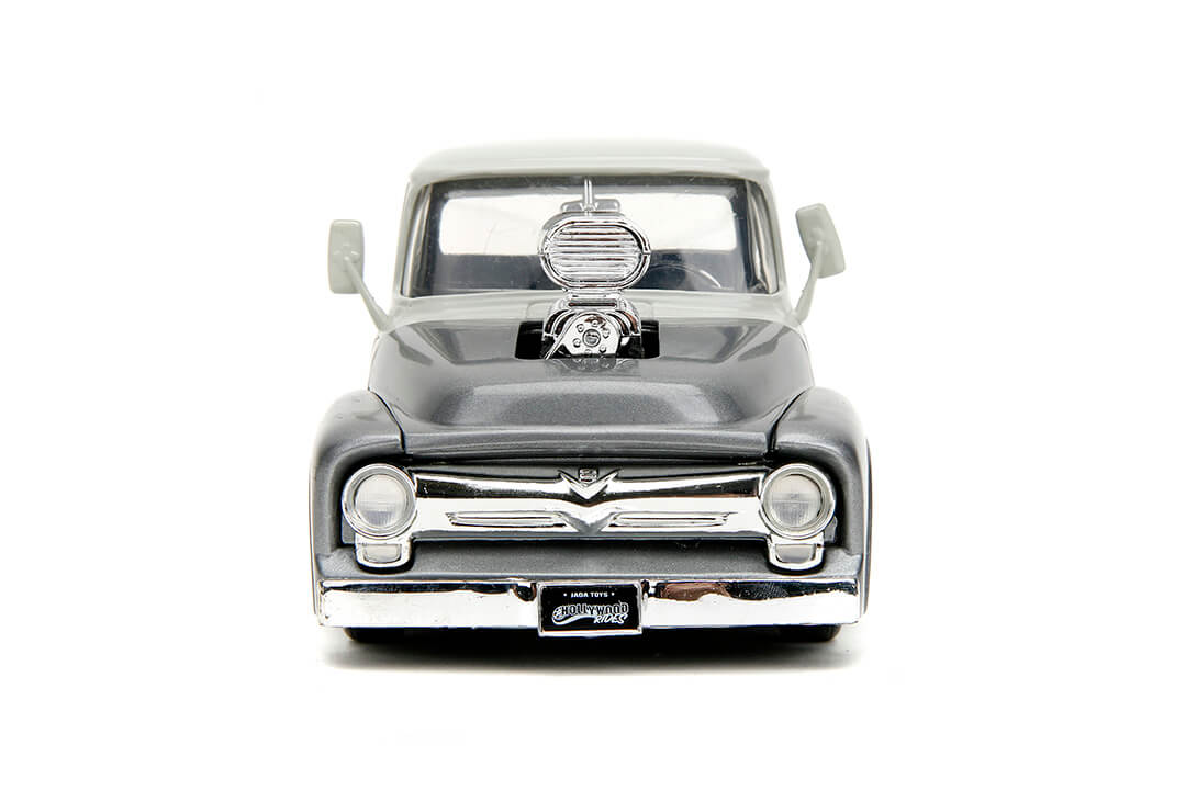 Street Fighter, Guile & 1956 Ford F-100, 1:24 Scale Vehicle & 2.75" Figure