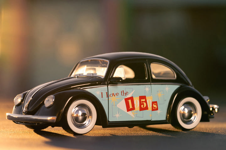 I Love The...50's 1959 Volkswagen Beetle 1:24 Scale Vehicle