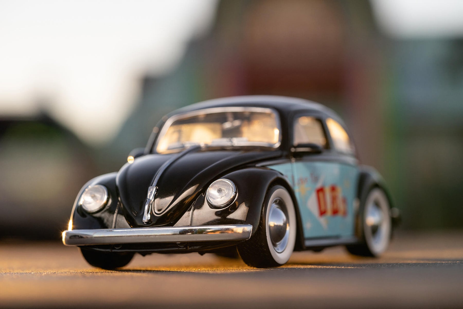 I Love The...50's 1959 Volkswagen Beetle 1:24 Scale Vehicle – Jada