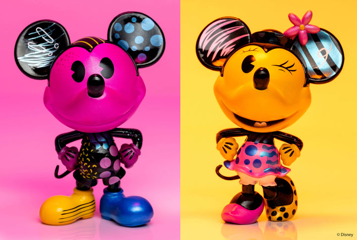 Disney Mickey & Minnie 4" Metalfigs Die-Cast Figure Set (Exclusive)