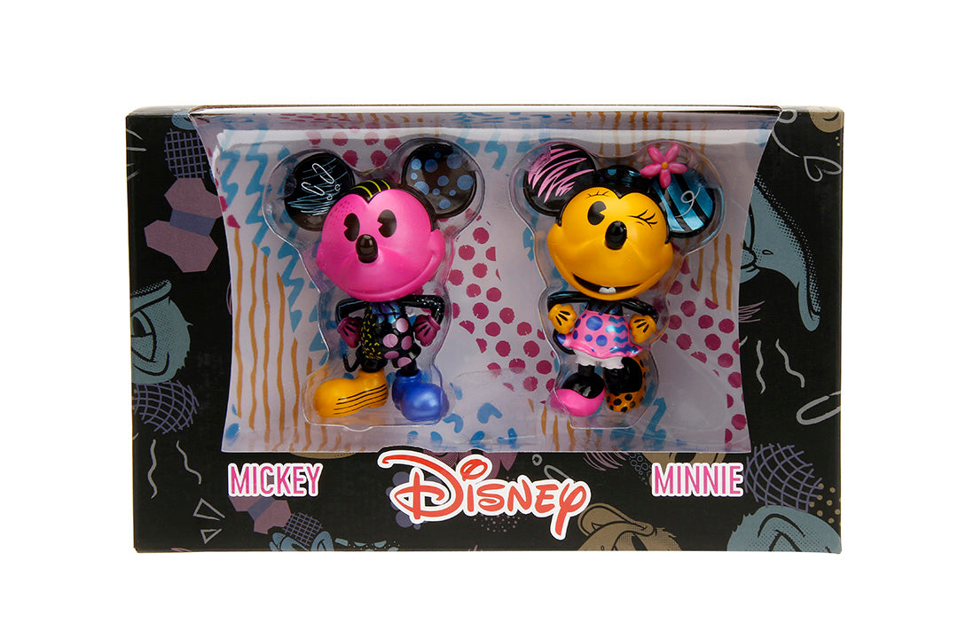 Disney Mickey & Minnie 4" Metalfigs Die-Cast Figure Set (Exclusive)